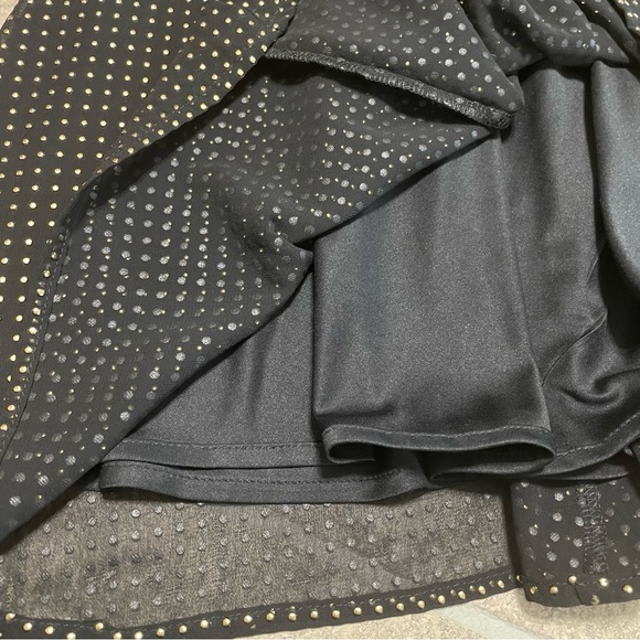 Express black and gold dress size 12 - Picture 2 of 5